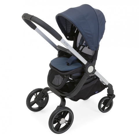 Chicco - Carucior  3 in 1 Trio Alysia Denim, 0luni+