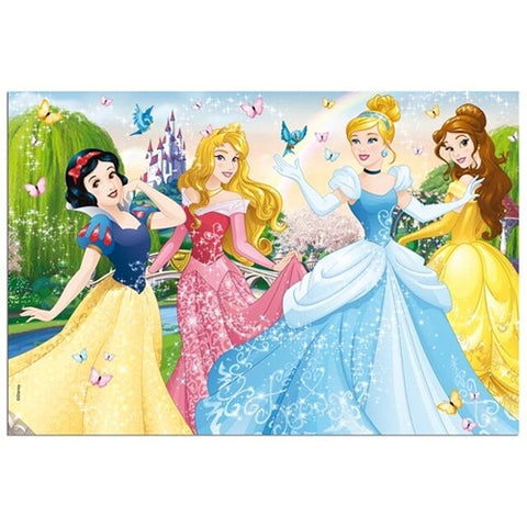 Puzzle de colorat - Printese Disney (60 piese)