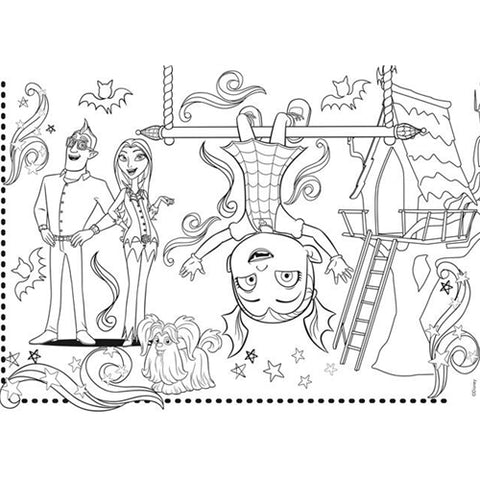 Puzzle de colorat - Vampirina (24 piese)