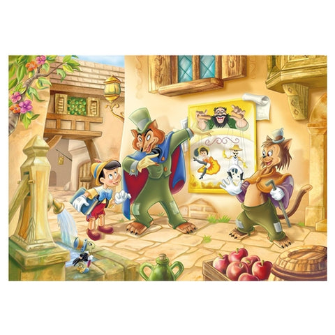 Puzzle de colorat maxi - Pinocchio (35 piese)