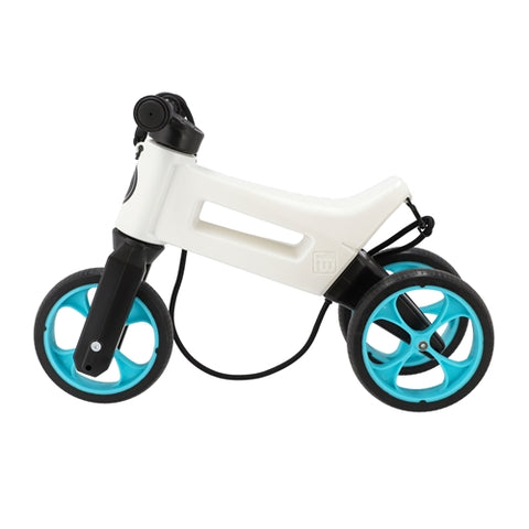 Bicicleta fara pedale Funny Wheels Rider SuperSport 2 in 1 Pearl/Aqua