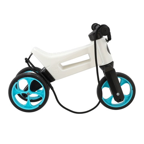 Bicicleta fara pedale Funny Wheels Rider SuperSport 2 in 1 Pearl/Aqua