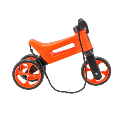 Bicicleta fara pedale Funny Wheels Rider SuperSport 2 in 1 Sunset Orange