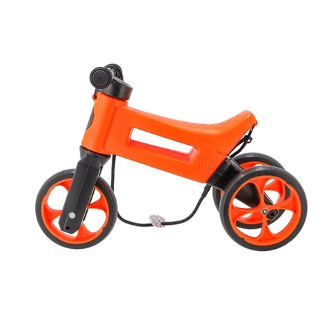 Bicicleta fara pedale Funny Wheels Rider SuperSport 2 in 1 Sunset Orange