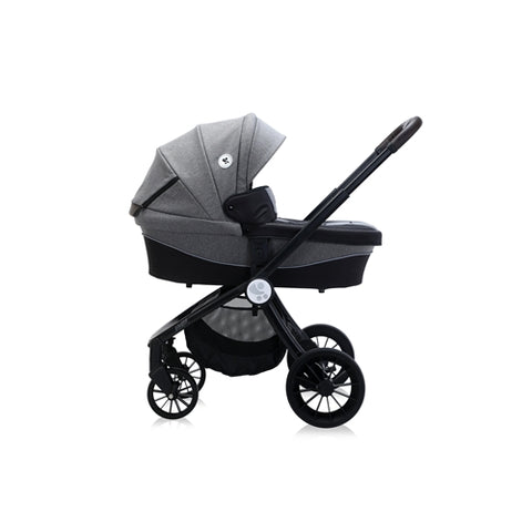 Carucior Set 3 in 1, Ramona, Steel Grey