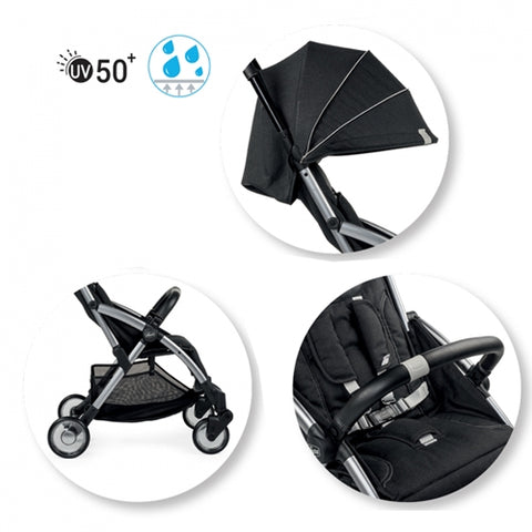 Carucior sport Goody Plus, GreyMist (Gri), 0luni+