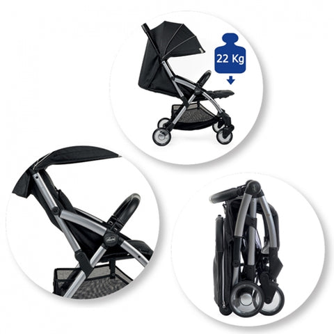 Carucior sport Goody Plus, GreyMist (Gri), 0luni+