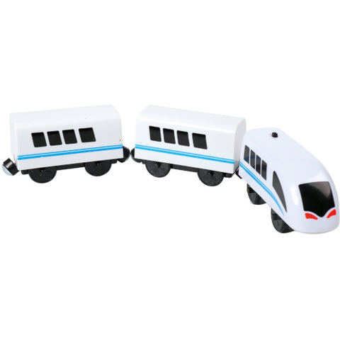 Bino - Set Trenulet de Viteza cu 2 Vagoane