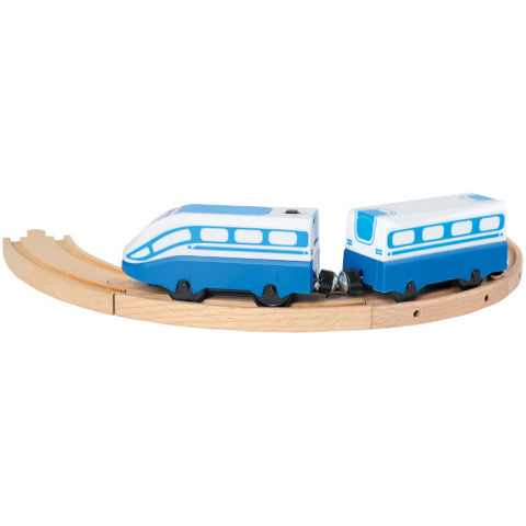 Bino - Set Trenulet de Viteza cu Vagon