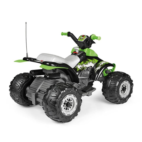 ATV Corral T-Rex, 330W, 12V, 3 ani +, Verde/ Negru