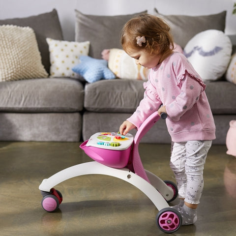 Antepremergator si tricicleta 5 in 1 Tiny Love, 6 luni +, Roz / Alb