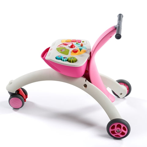 Antepremergator si tricicleta 5 in 1 Tiny Love, 6 luni +, Roz / Alb