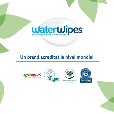 Servetele umede Biodegradabile Water Wipes, 28 buc