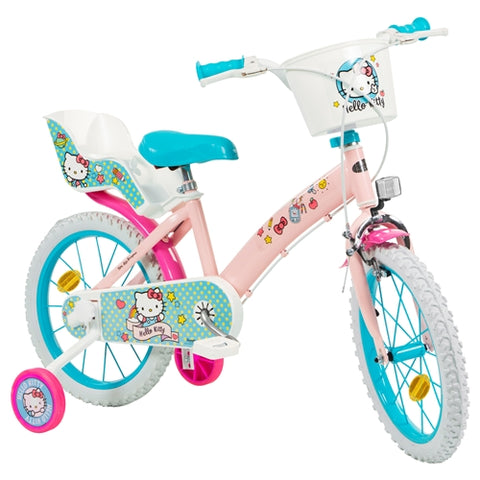 Toimsa  - Bicicleta pentru Fetite Hello Kitty, 16 Inch