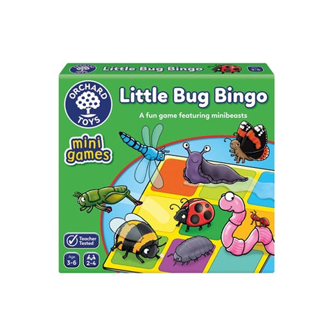 Joc educativ Bingo Mica Insecta LITTLE BUG BINGO