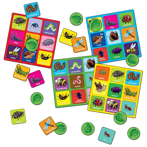 Joc educativ Bingo Mica Insecta LITTLE BUG BINGO