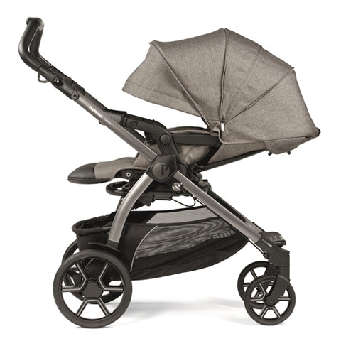 Carucior 3 in 1 Book, Primoviaggio SL,  0 - 22 kg, City Grey, Gri / Alb *