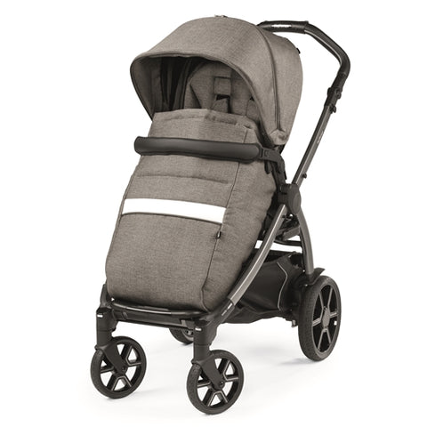 Carucior 3 in 1 Book, Primoviaggio SL,  0 - 22 kg, City Grey, Gri / Alb *