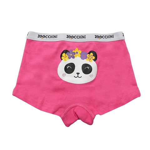 Boxeri Zoocchini din Bumbac Organic Pentru Fete Flower Power 4-5 Ani