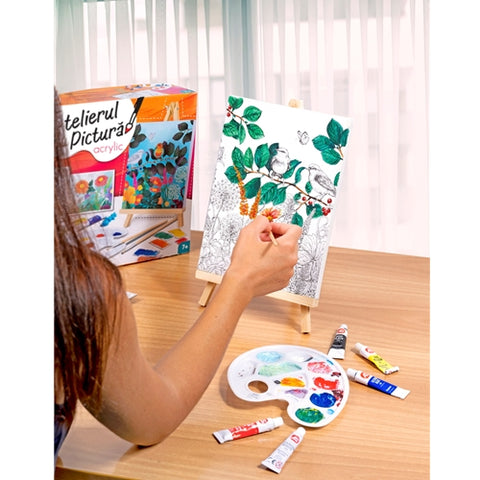 Joc Educativ As Atelierul de Pictura Acrilica