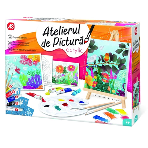 Joc Educativ As Atelierul de Pictura Acrilica