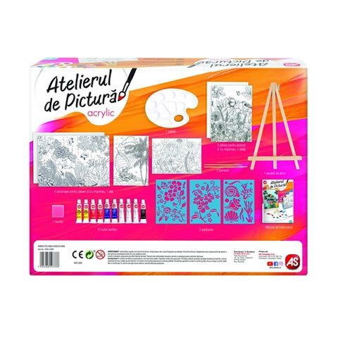 Joc Educativ As Atelierul de Pictura Acrilica