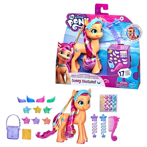 Figurina Hasbro My Little Pony Rainbow Reveal Sunny Starscout