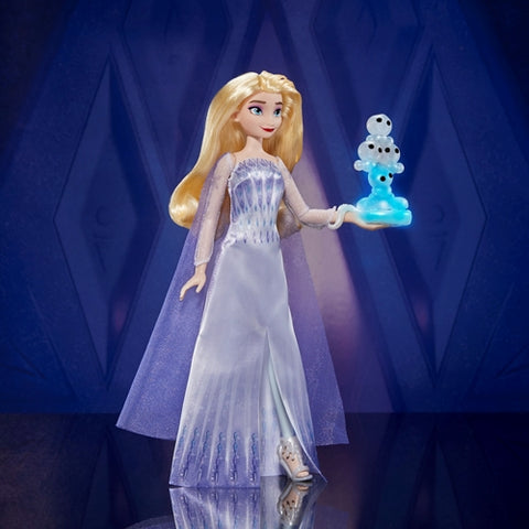 Papusa Hasbro Frozen 2 Elsa Vorbareata si Prietenii