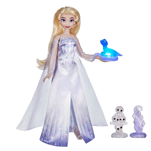 Papusa Hasbro Frozen 2 Elsa Vorbareata si Prietenii