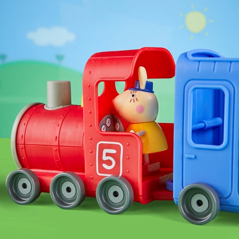 Jucarie Educativa Hasbro peppa Pig Trenul lui Miss Rabbit