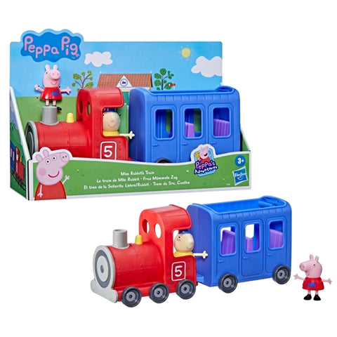 Jucarie Educativa Hasbro peppa Pig Trenul lui Miss Rabbit