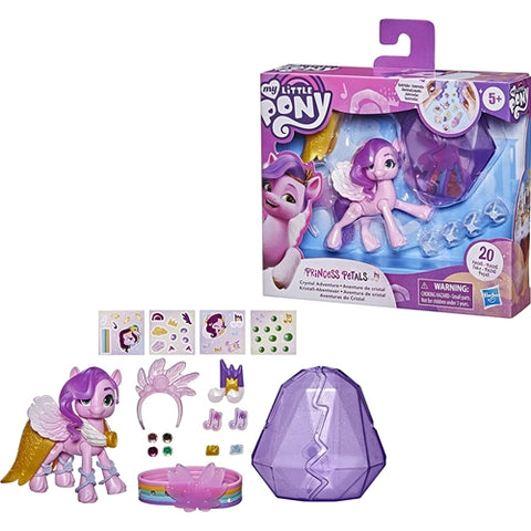 Figurina Hasbro My Little Pony Ponei Crystal Adventure Princess Petals