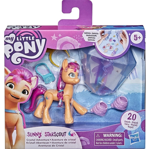 Figurina Hasbro My Little Pony Ponei Crystal Adventure Sunny Starscout