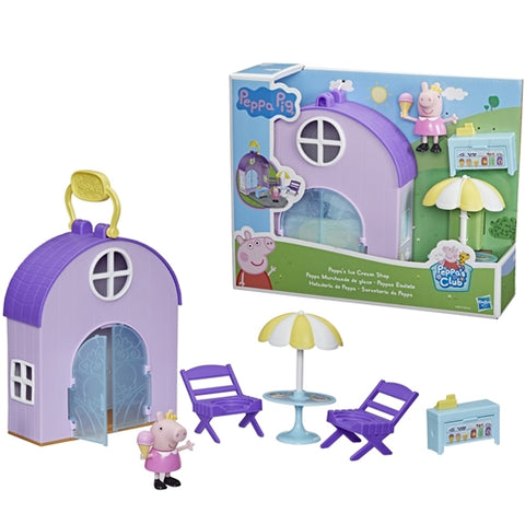 Jucarie Educativa Hasbro Peppa Pig Set de Joaca Gelateria Peppei