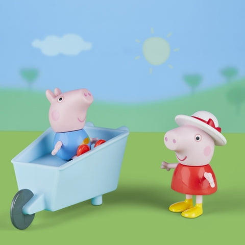 Jocarie Educativa Hasbro Peppa Pig Set Aventura din Gradina Peppei