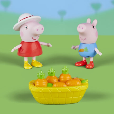 Jocarie Educativa Hasbro Peppa Pig Set Aventura din Gradina Peppei