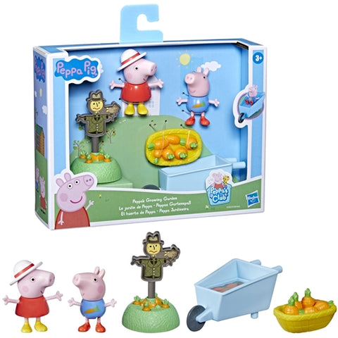 Jocarie Educativa Hasbro Peppa Pig Set Aventura din Gradina Peppei