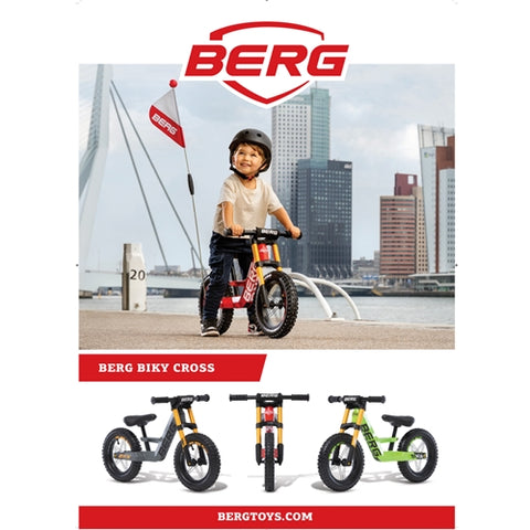 Bicicleta BERG Toys Biky City Rosu