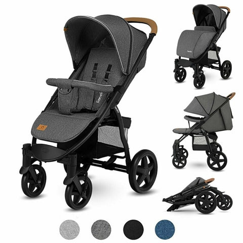 Carucior Sport Lionelo Annet Plus 0 - 22 Kg Gri Caramel