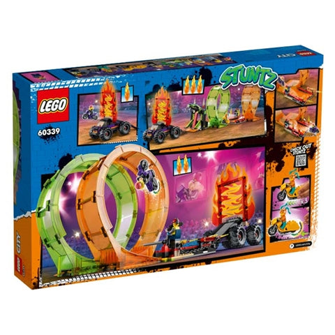 LEGO City Arena cu Bucla Dubla 60339