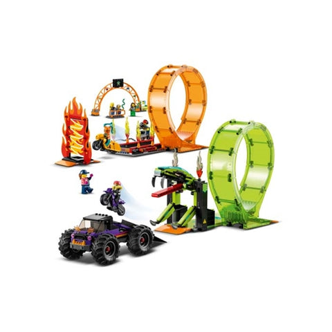 LEGO City Arena cu Bucla Dubla 60339