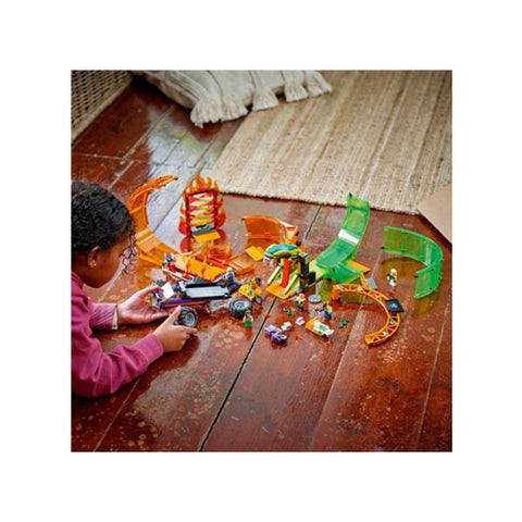 LEGO City Arena cu Bucla Dubla 60339