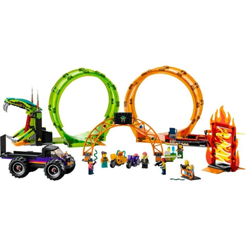 LEGO City Arena cu Bucla Dubla 60339
