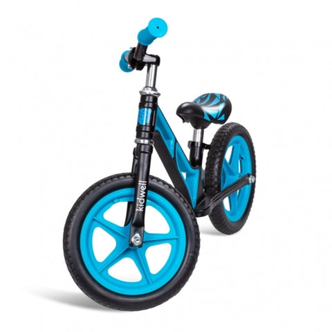 Kidwell - Bicicleta fara Pedale cu Cadru din Magneziu Comet, Black Blue