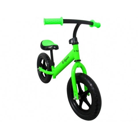 R-Sport -Bicicleta fara Pedale R-Sport cu Roti din Spuma EVA R7 Verde