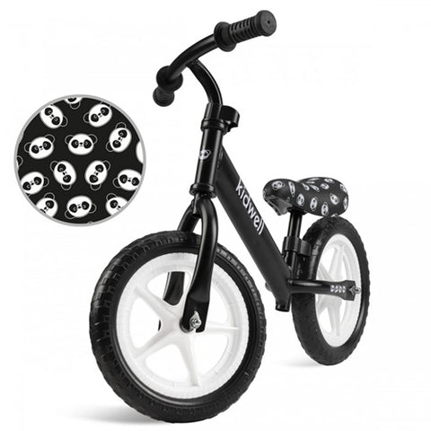 Kidwell - Bicicleta fara Pedale Rebel Panda, 12 Inch