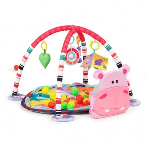 Salteluta de Joaca Ecotoys cu Bill Porcusor Roz