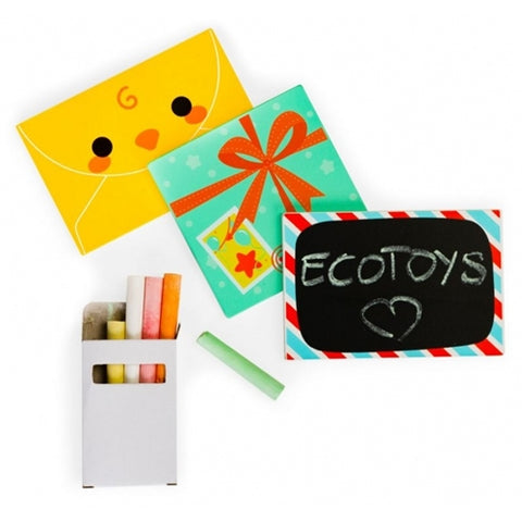 Cutie Pentru Scrisori Ecotoys din Lemn Pentru Copii