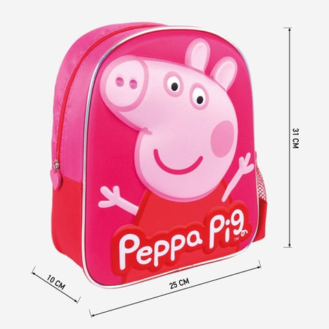 Cerda - Rucsac 3D pentru Gradinita Peppa Pig, 25X31X10 cm