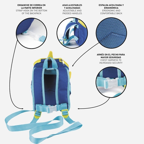 Cerda - Rucsac Baby Shark Cerda cu Ham, 20x27x9 cm